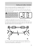 Preview for 141 page of Mercury Mountaineer 2001 Owner'S Manual