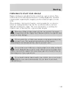 Preview for 143 page of Mercury Mountaineer 2001 Owner'S Manual