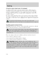 Preview for 146 page of Mercury Mountaineer 2001 Owner'S Manual