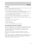 Preview for 151 page of Mercury Mountaineer 2001 Owner'S Manual