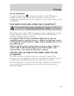 Preview for 159 page of Mercury Mountaineer 2001 Owner'S Manual