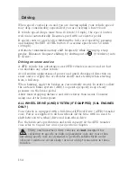 Preview for 164 page of Mercury Mountaineer 2001 Owner'S Manual