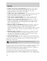 Preview for 168 page of Mercury Mountaineer 2001 Owner'S Manual