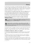 Preview for 169 page of Mercury Mountaineer 2001 Owner'S Manual