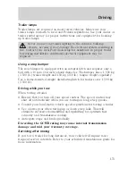 Preview for 173 page of Mercury Mountaineer 2001 Owner'S Manual