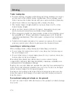 Preview for 174 page of Mercury Mountaineer 2001 Owner'S Manual