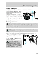 Preview for 187 page of Mercury Mountaineer 2001 Owner'S Manual