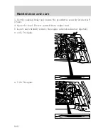 Preview for 202 page of Mercury Mountaineer 2001 Owner'S Manual