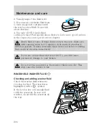 Preview for 206 page of Mercury Mountaineer 2001 Owner'S Manual