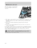 Preview for 208 page of Mercury Mountaineer 2001 Owner'S Manual