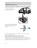 Preview for 216 page of Mercury Mountaineer 2001 Owner'S Manual