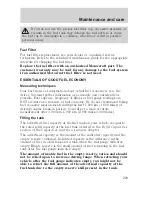 Preview for 229 page of Mercury Mountaineer 2001 Owner'S Manual