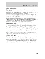 Preview for 241 page of Mercury Mountaineer 2001 Owner'S Manual