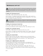 Preview for 244 page of Mercury Mountaineer 2001 Owner'S Manual