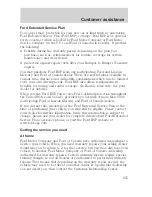 Preview for 255 page of Mercury Mountaineer 2001 Owner'S Manual