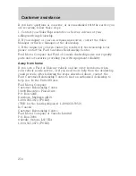 Preview for 256 page of Mercury Mountaineer 2001 Owner'S Manual