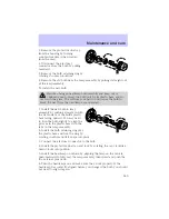 Предварительный просмотр 270 страницы Mercury Mountaineer 2002 Owner'S Manual