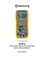 Mercury MTTR01 User Manual preview