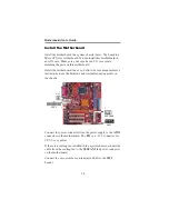 Предварительный просмотр 20 страницы Mercury P4VM800M7 Series User Manual