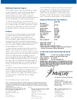 Preview for 4 page of Mercury RACE++ PowerPC 7410 Brochure & Specs