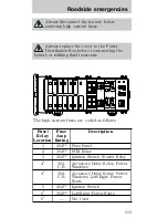 Предварительный просмотр 113 страницы Mercury Sable 1998 Owner'S Manual