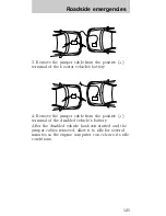 Предварительный просмотр 125 страницы Mercury Sable 1998 Owner'S Manual