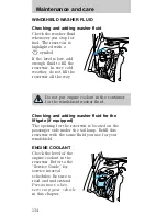 Предварительный просмотр 134 страницы Mercury Sable 1998 Owner'S Manual