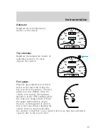 Предварительный просмотр 15 страницы Mercury Sable 2000 Owner'S Manual