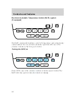 Предварительный просмотр 22 страницы Mercury Sable 2000 Owner'S Manual