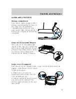 Предварительный просмотр 57 страницы Mercury Sable 2000 Owner'S Manual