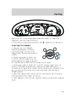 Предварительный просмотр 109 страницы Mercury Sable 2000 Owner'S Manual