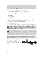 Предварительный просмотр 138 страницы Mercury Sable 2000 Owner'S Manual