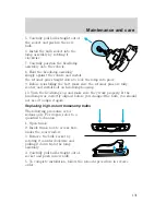 Предварительный просмотр 191 страницы Mercury Sable 2000 Owner'S Manual