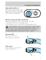 Предварительный просмотр 18 страницы Mercury Sable 2001 Owner'S Manual