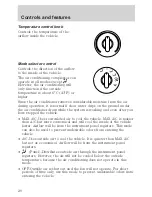 Предварительный просмотр 21 страницы Mercury Sable 2001 Owner'S Manual