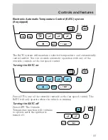 Предварительный просмотр 24 страницы Mercury Sable 2001 Owner'S Manual