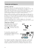 Предварительный просмотр 25 страницы Mercury Sable 2001 Owner'S Manual