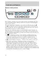 Предварительный просмотр 27 страницы Mercury Sable 2001 Owner'S Manual