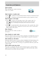 Предварительный просмотр 39 страницы Mercury Sable 2001 Owner'S Manual