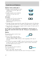 Предварительный просмотр 41 страницы Mercury Sable 2001 Owner'S Manual