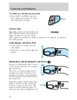 Предварительный просмотр 51 страницы Mercury Sable 2001 Owner'S Manual