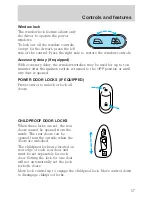 Предварительный просмотр 58 страницы Mercury Sable 2001 Owner'S Manual