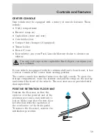 Предварительный просмотр 60 страницы Mercury Sable 2001 Owner'S Manual