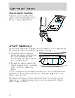 Предварительный просмотр 61 страницы Mercury Sable 2001 Owner'S Manual