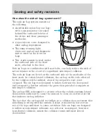 Предварительный просмотр 103 страницы Mercury Sable 2001 Owner'S Manual