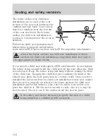 Предварительный просмотр 113 страницы Mercury Sable 2001 Owner'S Manual