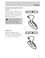 Предварительный просмотр 126 страницы Mercury Sable 2001 Owner'S Manual