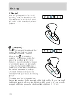 Предварительный просмотр 127 страницы Mercury Sable 2001 Owner'S Manual