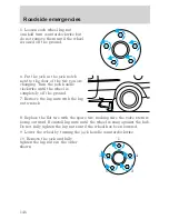 Предварительный просмотр 147 страницы Mercury Sable 2001 Owner'S Manual