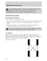 Предварительный просмотр 181 страницы Mercury Sable 2001 Owner'S Manual